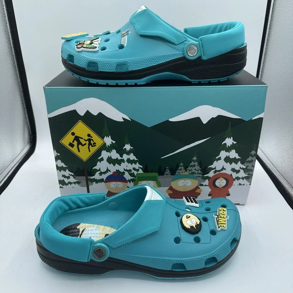 Crocs x South Park Randy Classic Lined Slip-On Clogs Mens Size 12 Shoes NEW - Picture 1 of 10